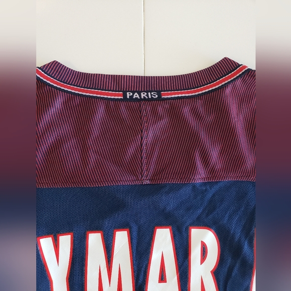 Nike PSG Paris Saint Germain France Men XL Neymar Jr Authentic Soccer Futb - Picture 5 of 12